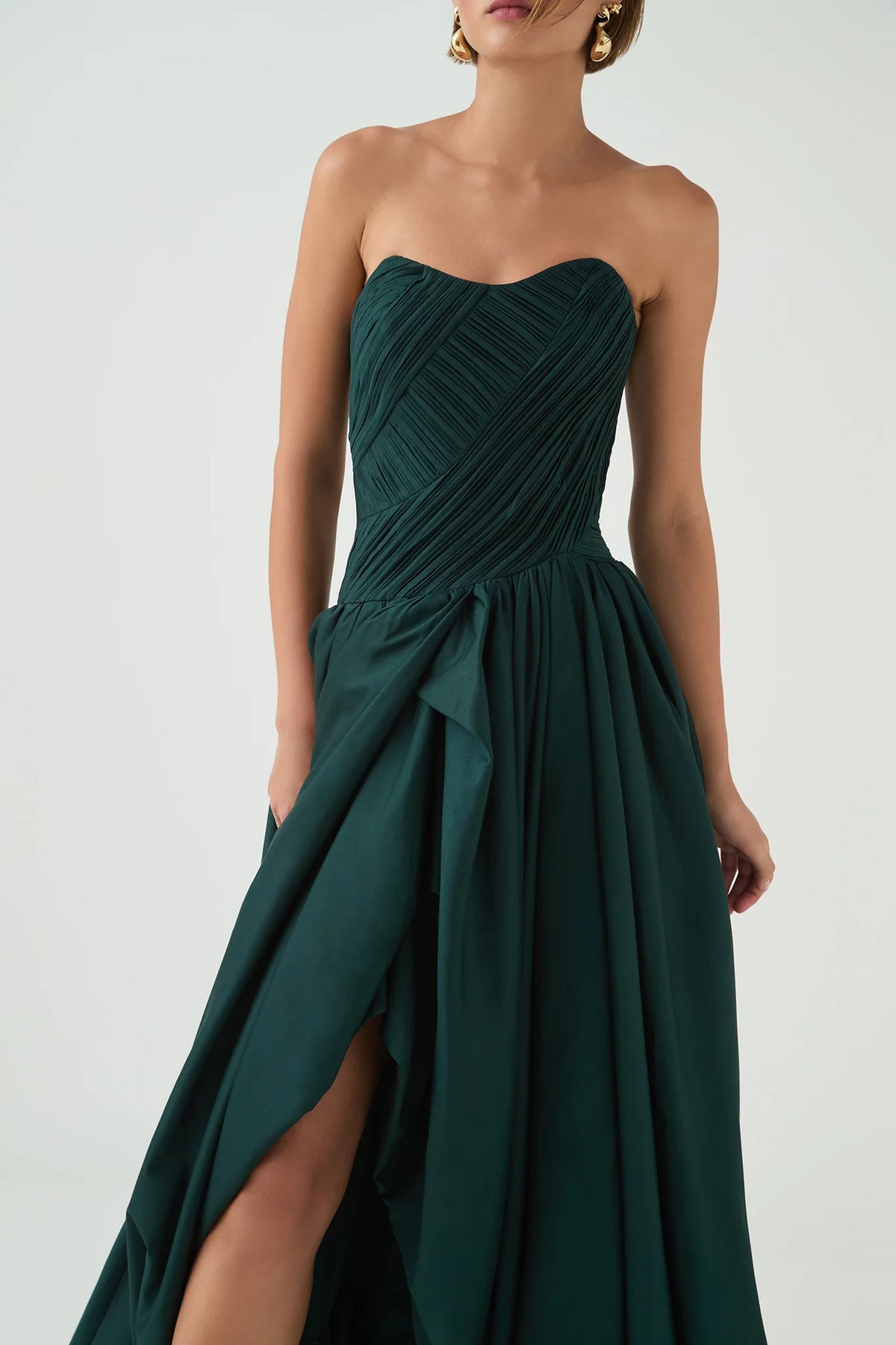 Spatial Maxi Dress - Bonsai Green