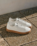 Birkenstock Bend Low Decon Nukub Narrow - Antique White