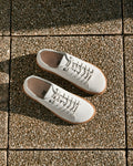 Birkenstock Bend Low Decon Nukub Narrow - Antique White
