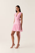 Escapist Mini Dress - Flash Pink