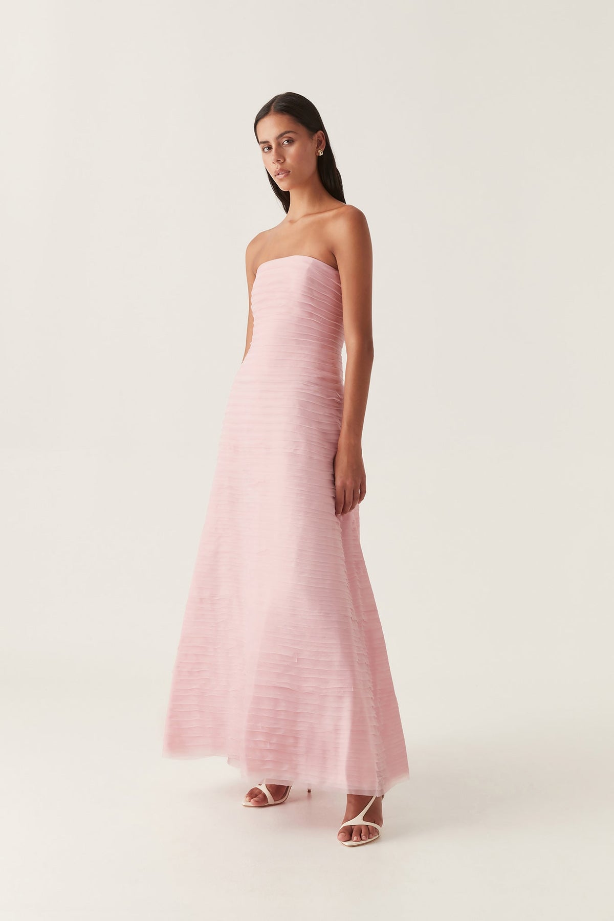 Soundscape Maxi Dress - Chalk Pink