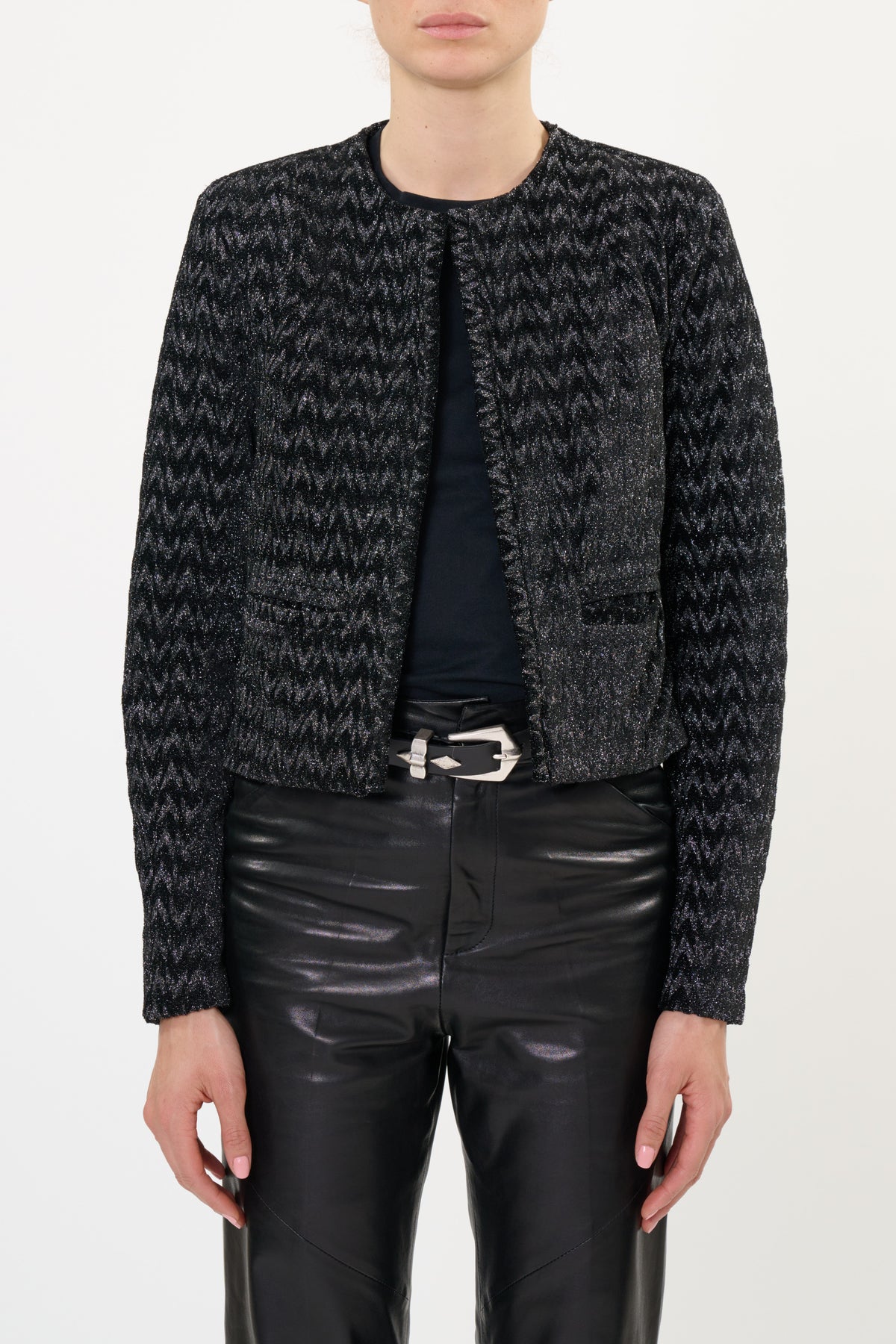 Luane - Svart Lurex