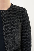 Luane - Svart Lurex