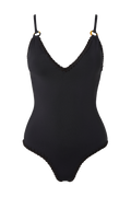 Malina Nila V-Neck Baddräkt - Svart