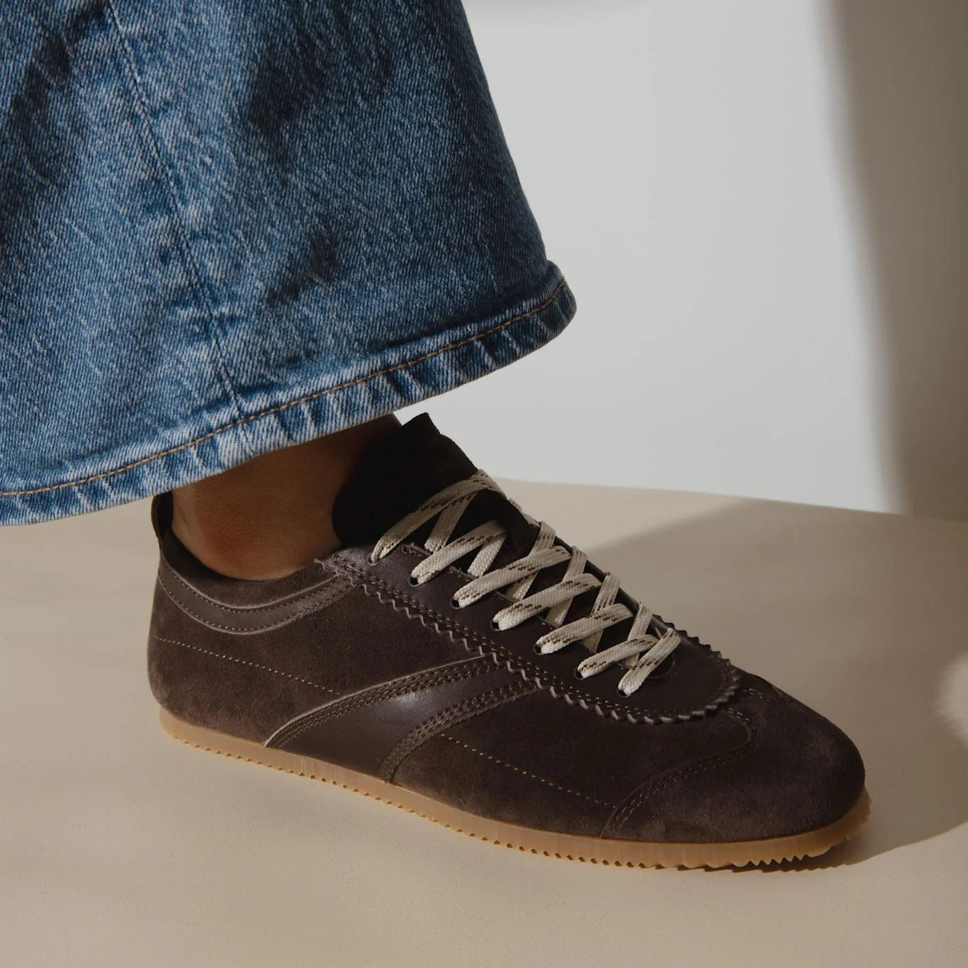 Shade Suede-Leather - Truffle