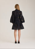 Aliah Garden Dress - Black Garden Art