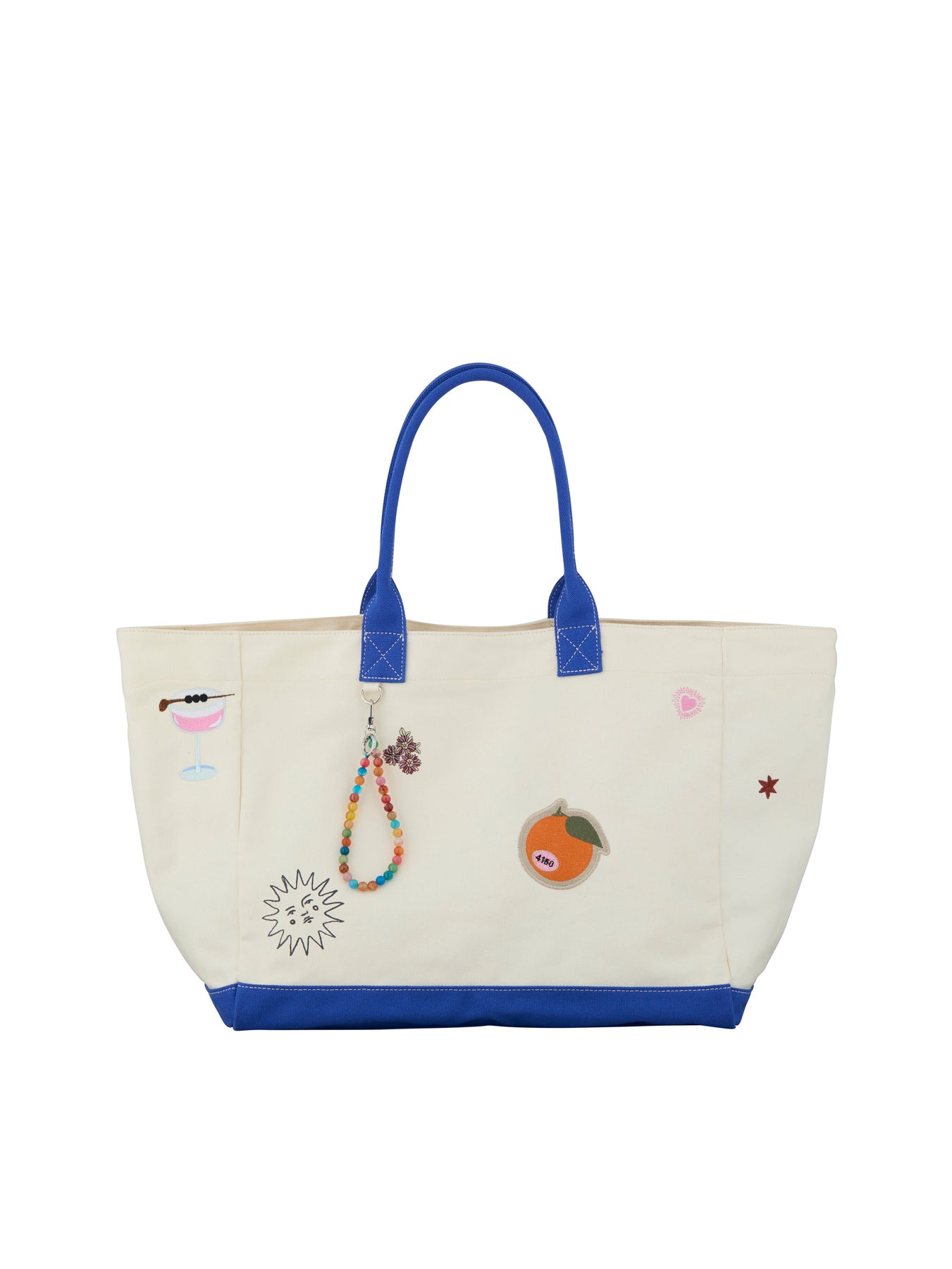 Patch Canvas Camila Bag - Amparo Blue