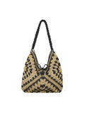 Wafted Emily Bag - Svart/Natur