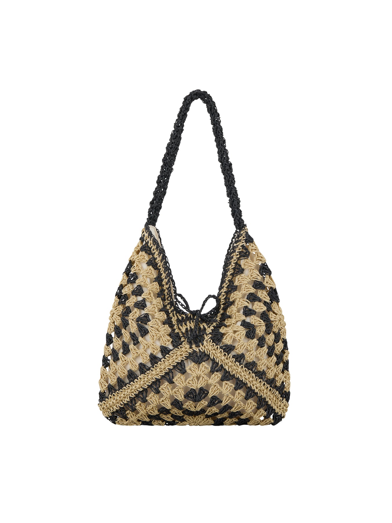Wafted Emily Bag - Svart/Natur