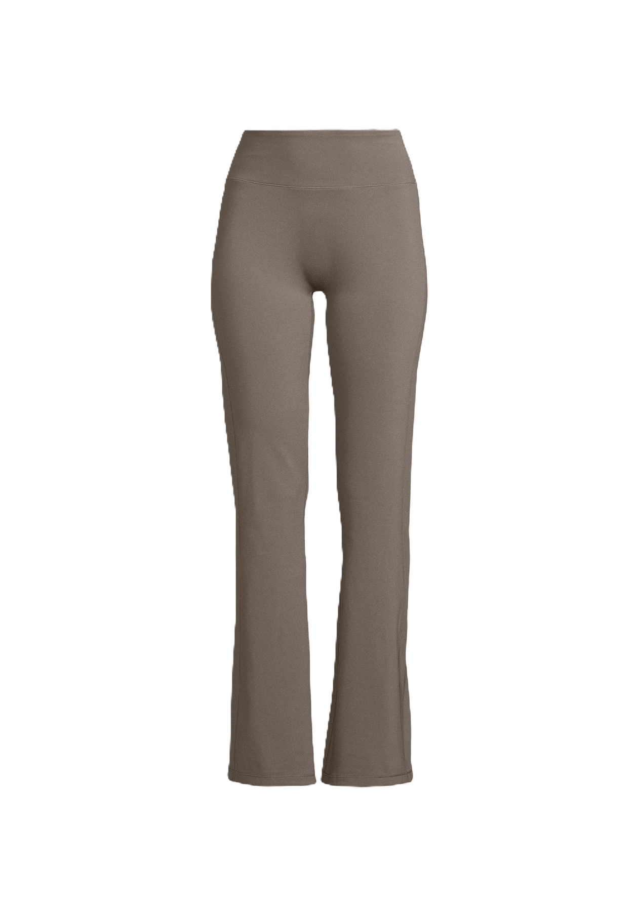 Soft Touch Flared Pants - Mörkgrå