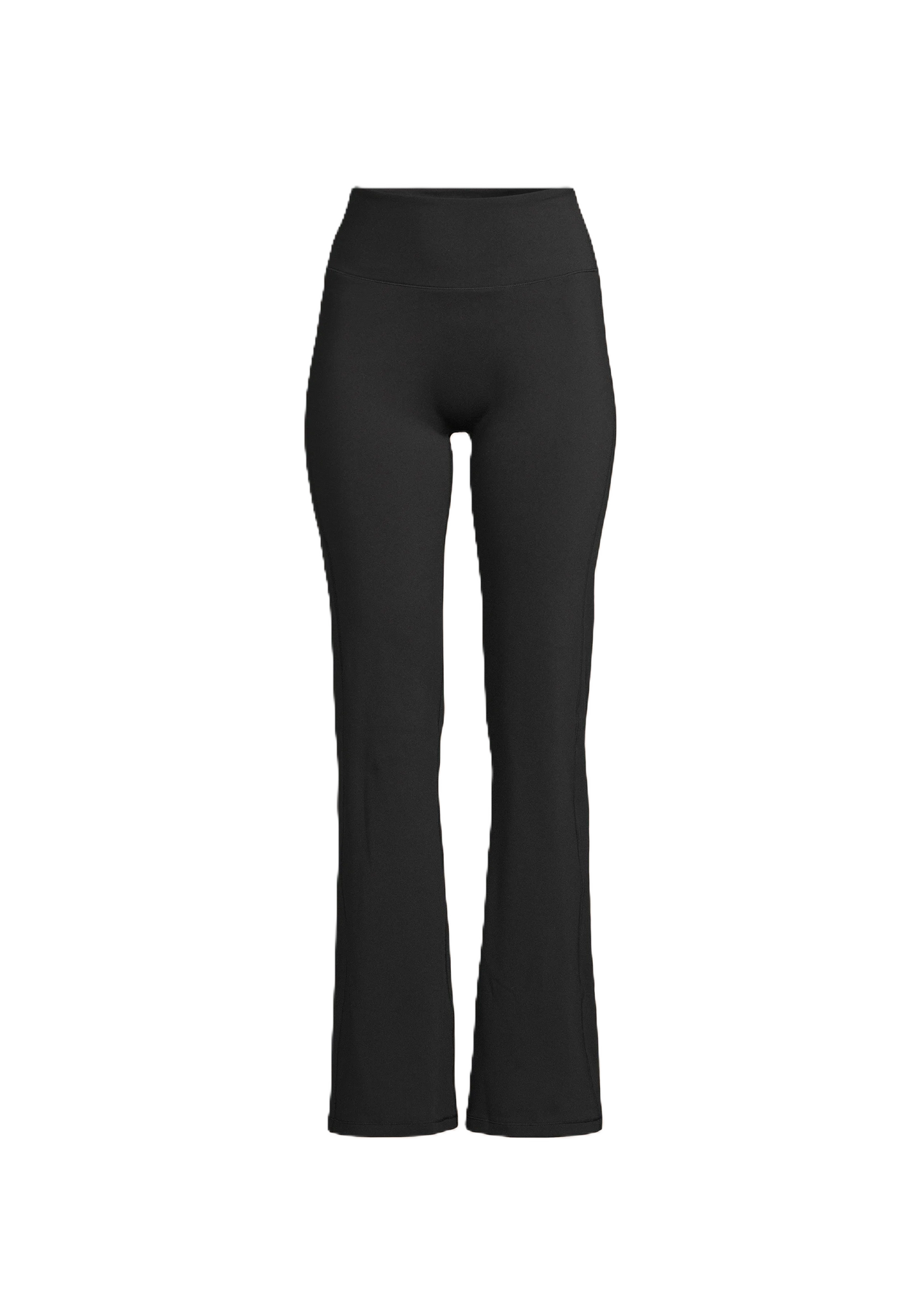 Soft Touch Flared Pants - Svart