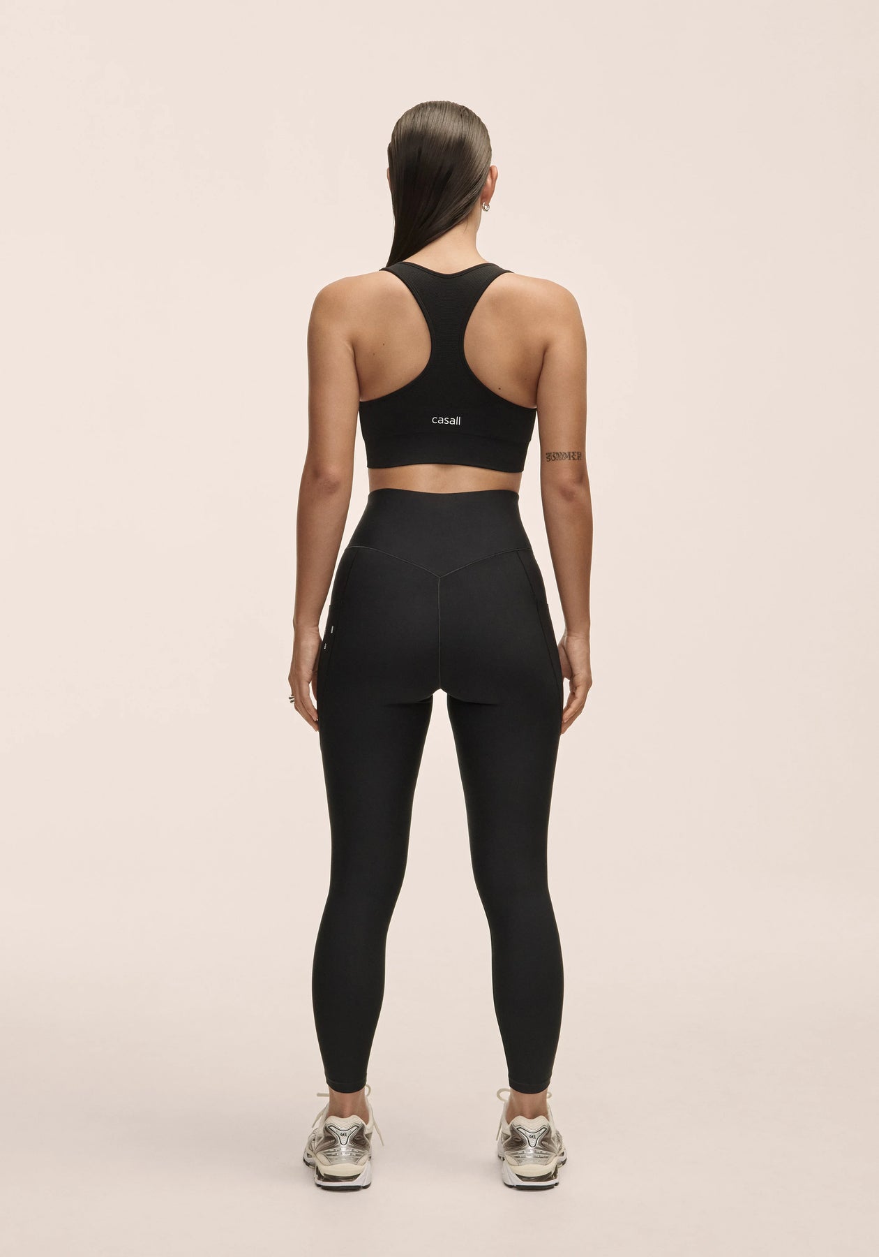 Pure Pocket High Waist Tights - Svart