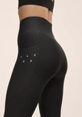 Pure Pocket High Waist Tights - Svart