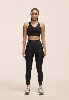 Pure Pocket High Waist Tights - Black