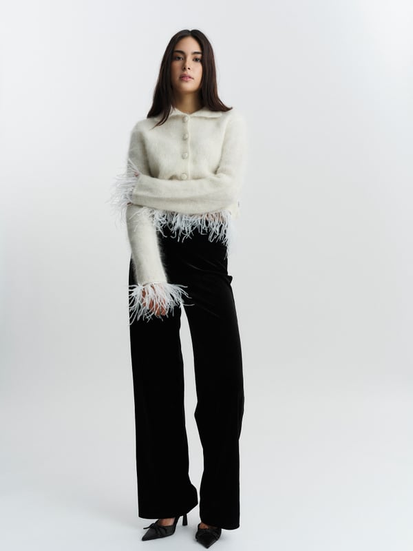 Chay Chunky Jacket - Bright White