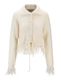 Chay Chunky Jacket - Bright White