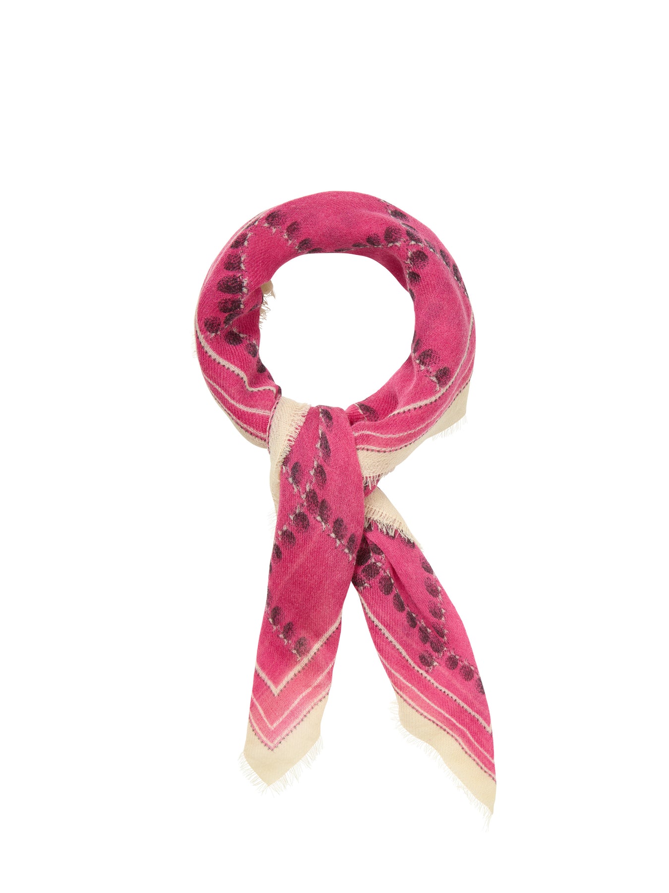 Brombeere Wica Scarf - Carmine Pink