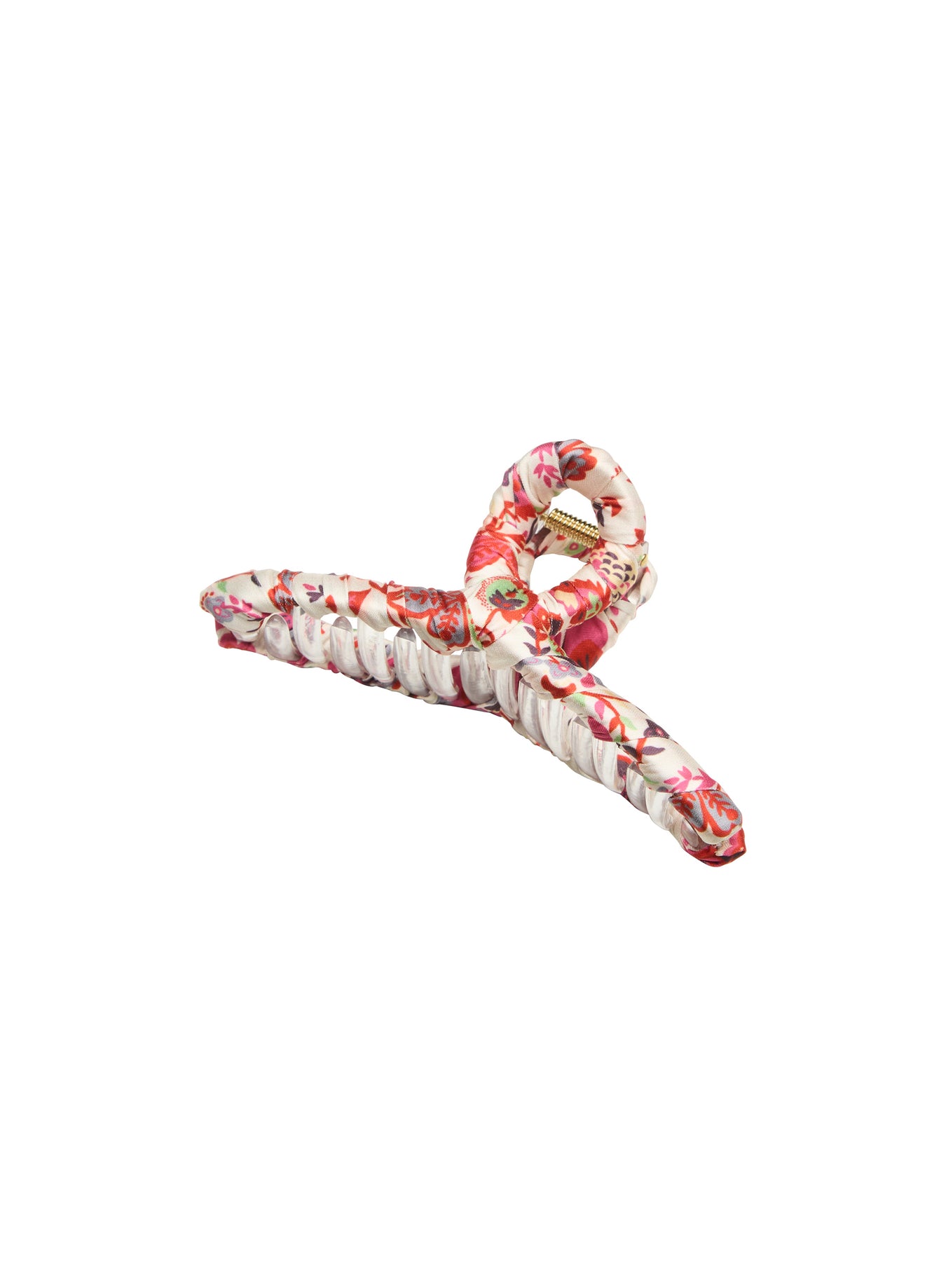Bromflora Luster Hair Claw - Birch White