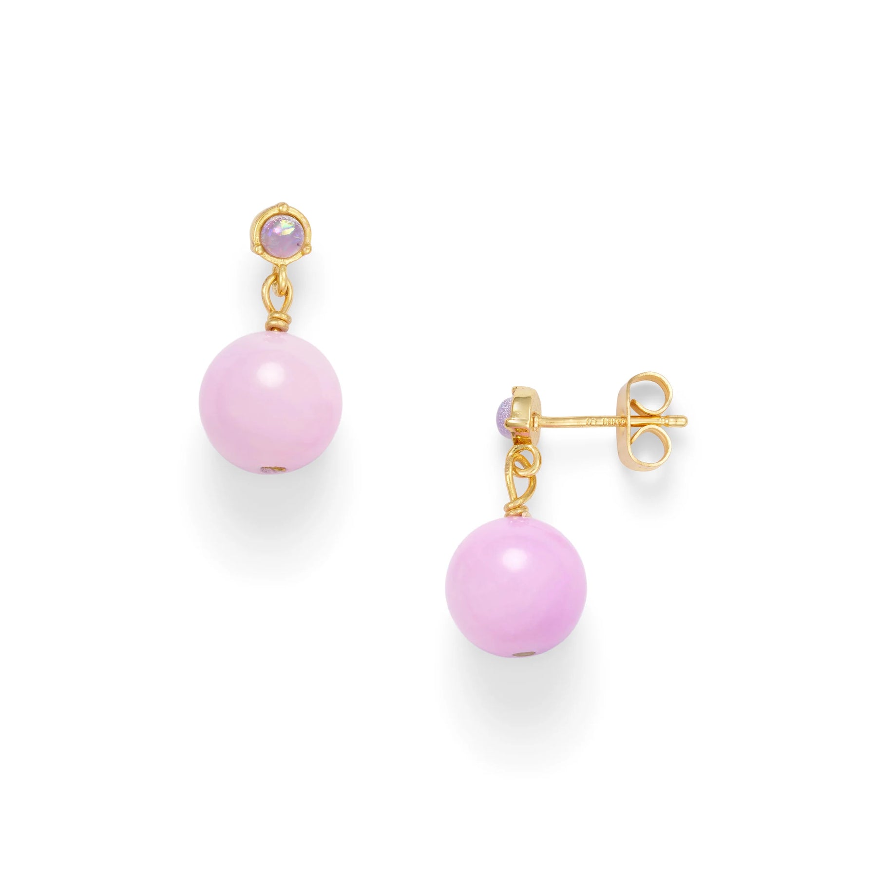 Ball Earring - Lila