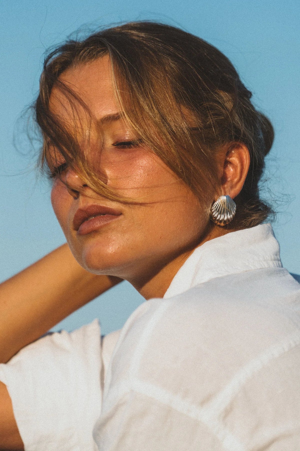 Ocean Treasure Earring - Silver