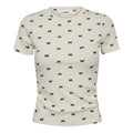 Ritchiecc Ribbon Tee - Off-white