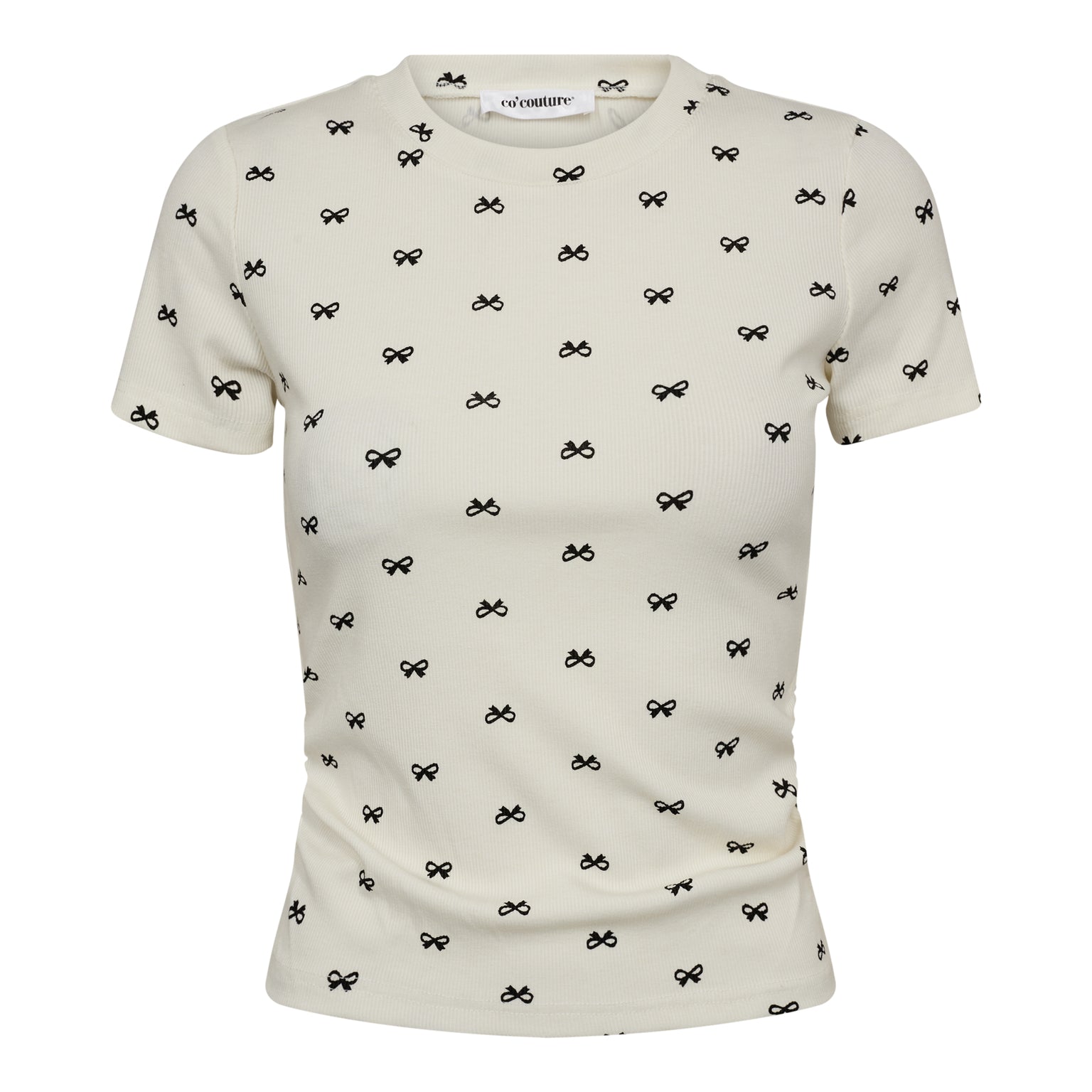 Ritchiecc Ribbon Tee - Off-white