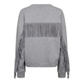 Studcc Fringe Sweat - Light Grey