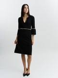 Anna Merino Dress - Svart