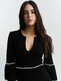 Anna Merino Dress - Svart