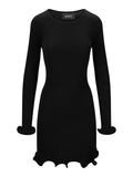 Isara Merino Dress - Svart