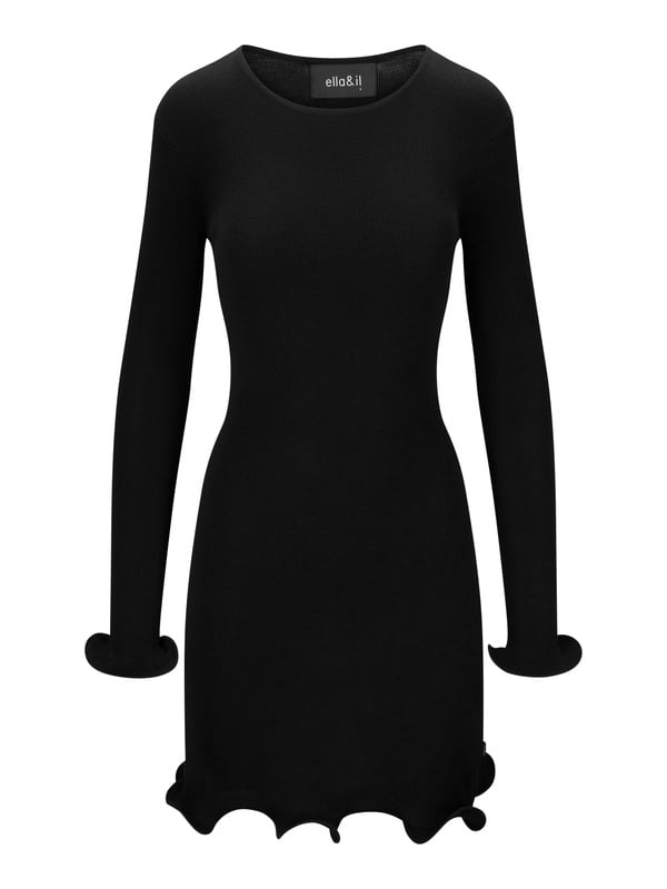 Isara Merino Dress - Svart