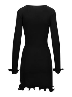 Isara Merino Dress - Black