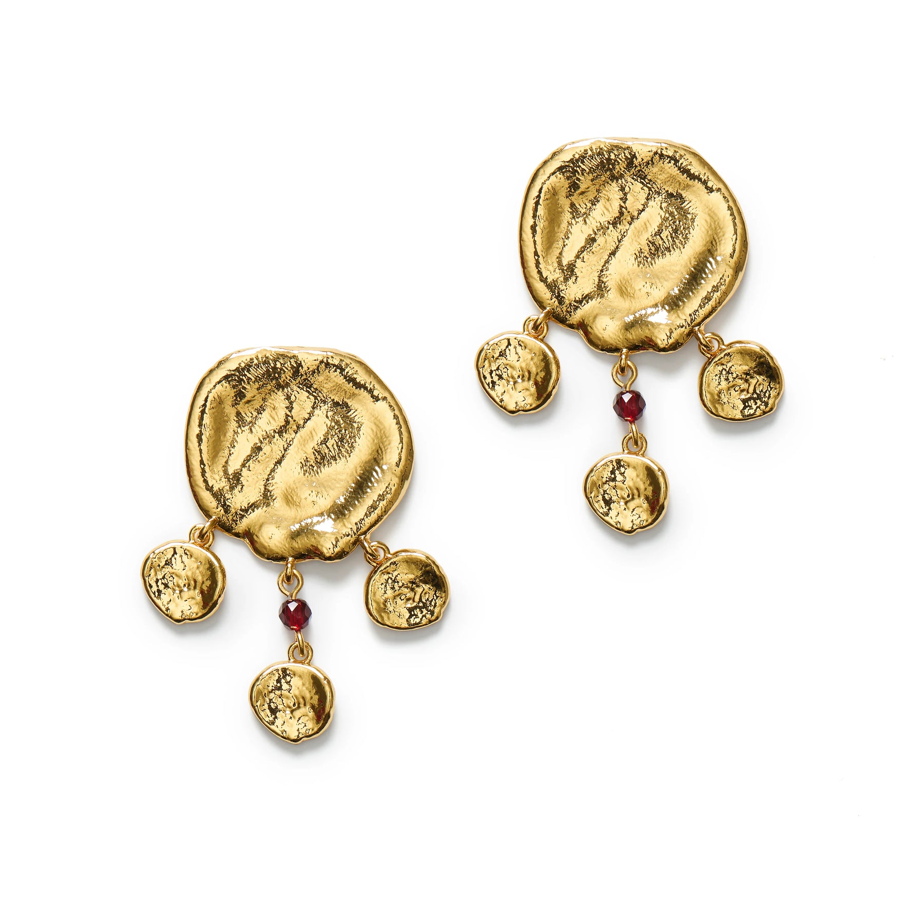 Dream Catcher Earrings - Gold