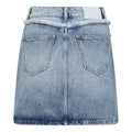 Bowiecc Block Kjol - Fade Denim
