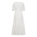 Nayacc Anglaise Pleat Dress - Vit