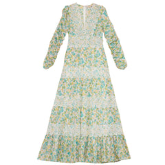 Cotton Slub Maxi Dress - Anemone Fields