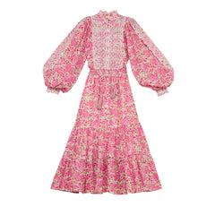 Cotton Slub Midi Dress - Summer Fields