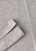 Sublime Boatneck Long Sleeve - Grå Melange