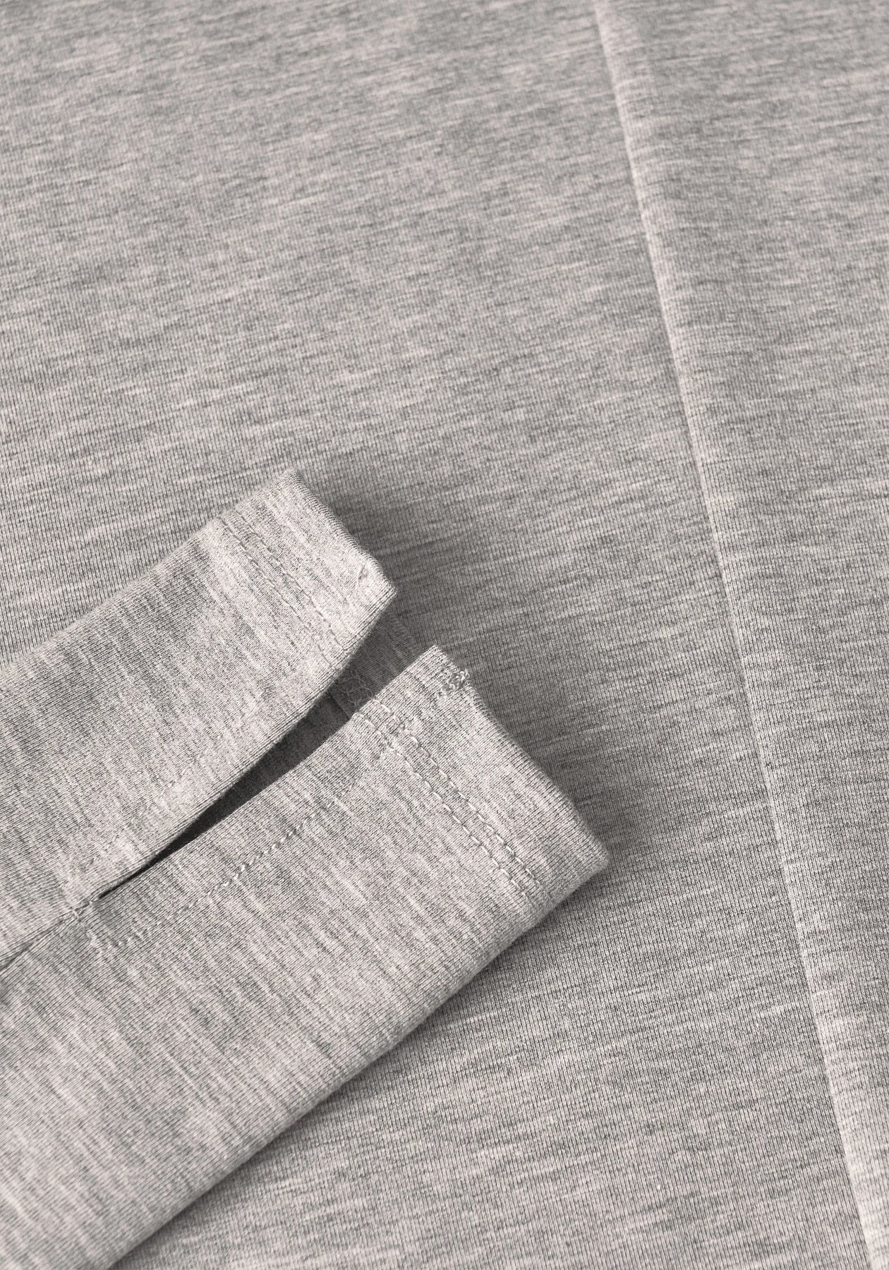 Sublime Boatneck Long Sleeve - Grå Melange