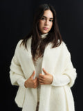 Natalie Chunky Scarf - Bright White