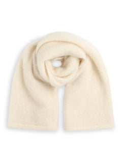 Natalie Chunky Scarf - Bright White