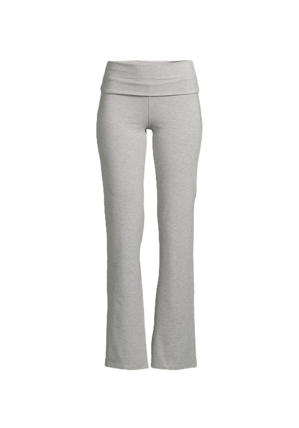 Sublime Folded Flare Pants - Grey Melange