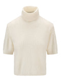 Sunniva Brushed Tee - Vit