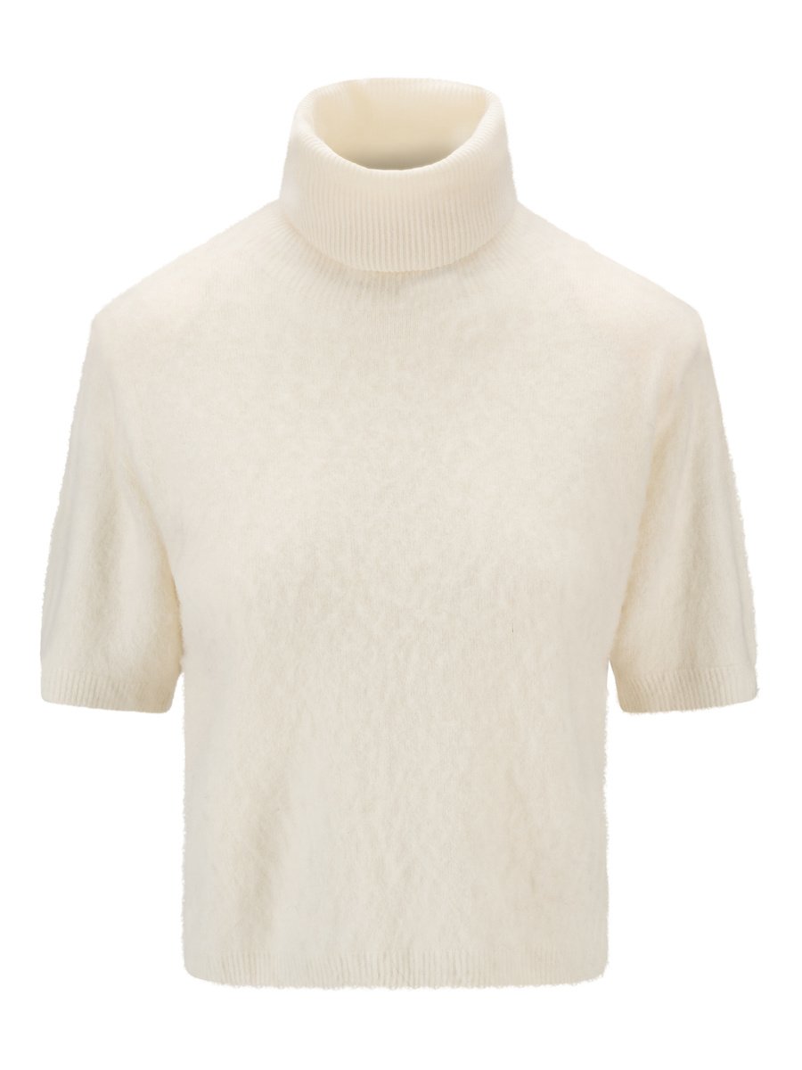 Sunniva Brushed Tee - Vit