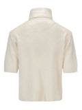 Sunniva Brushed Tee - Vit