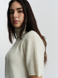 Sunniva Brushed Tee - Vit