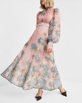Organza Belt Dress - Blue Wallpaper