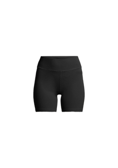 Essential Regular Waist Biker - Black