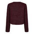 Peachcc Boucle Jacket - Plum