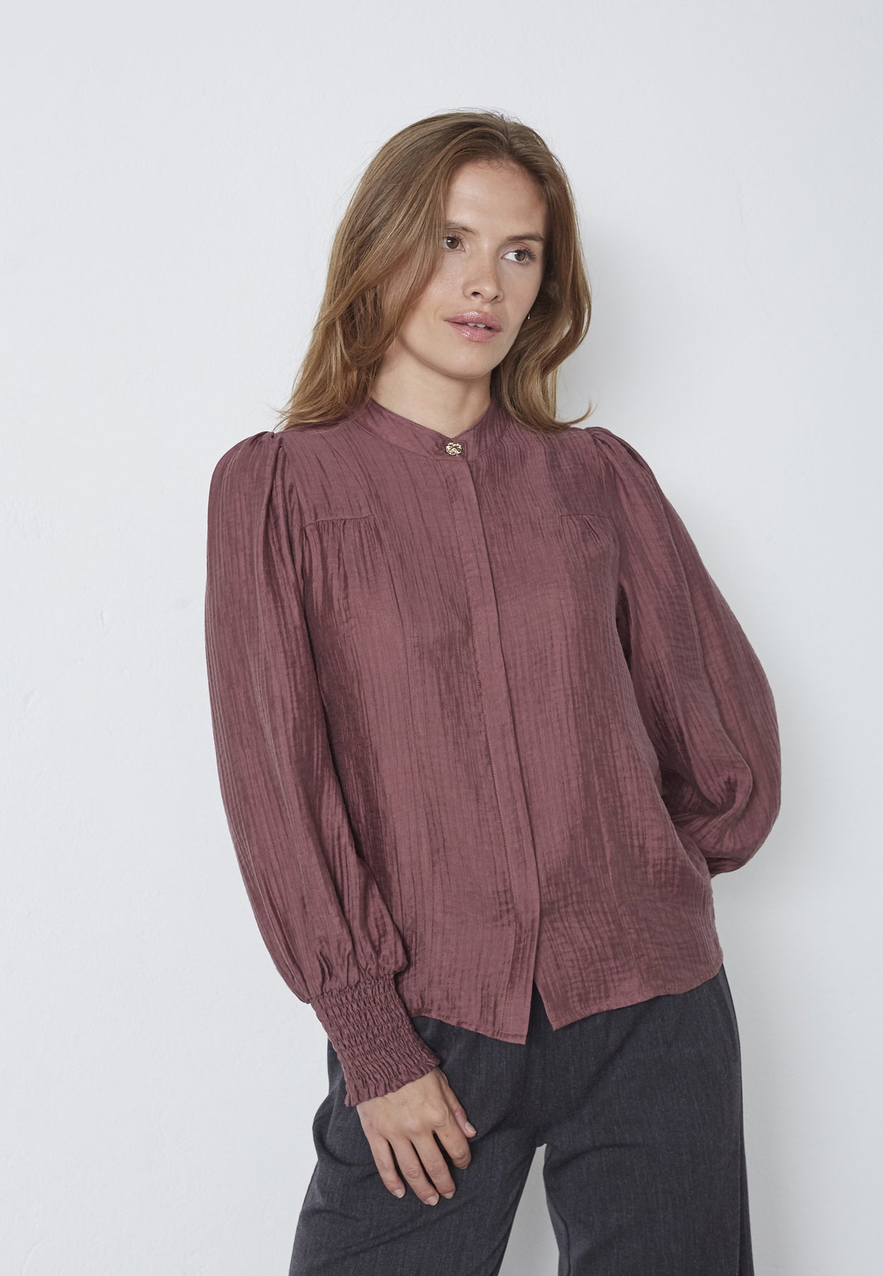 Tassycc Blus - Plum